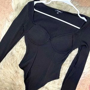 Black bodysuit